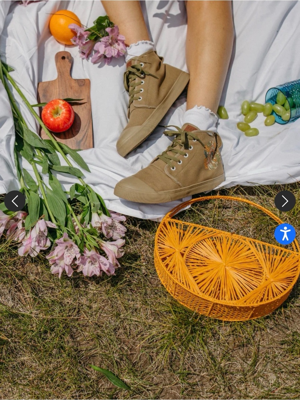 Bangs Mushroom Meadows High Tops | NWOT 10 🍄🍄‍🟫